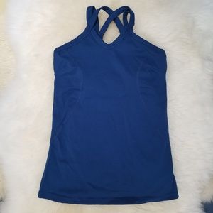 KIRA GRACE Strappy Yoga Tank